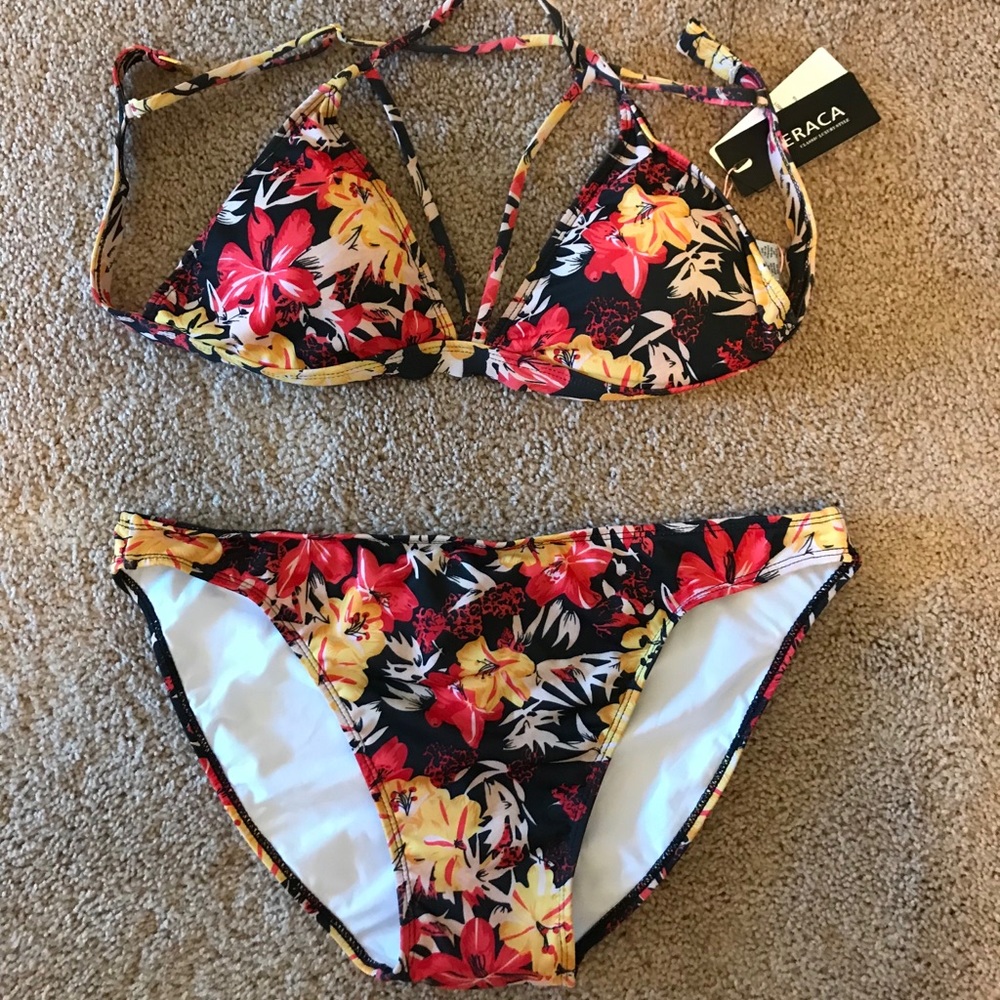 Cute tropical bikini